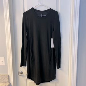 Athleta Balance Dress Med Tall in Black